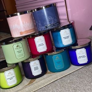 Bath and body works candles LOT
